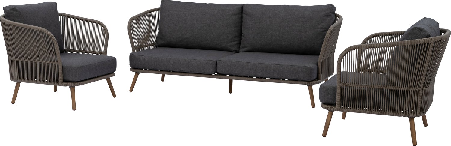 Intratuin 4-zits loungeset Femke taupe