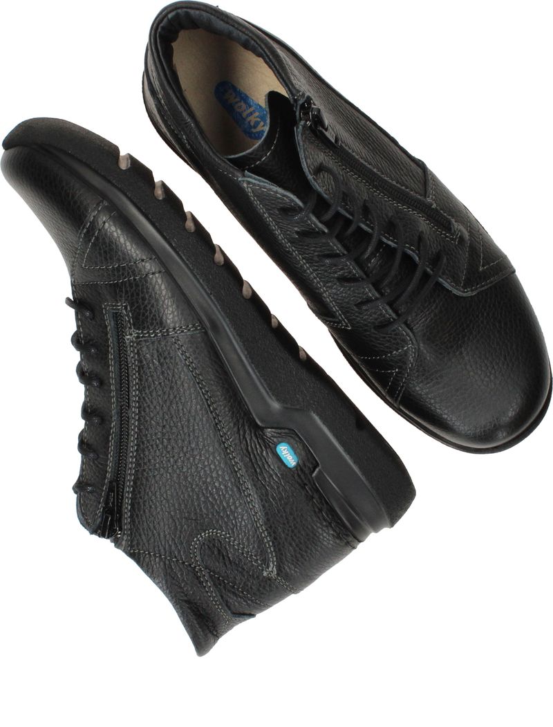 Wolky Why Floather Veterboots Zwart Dames