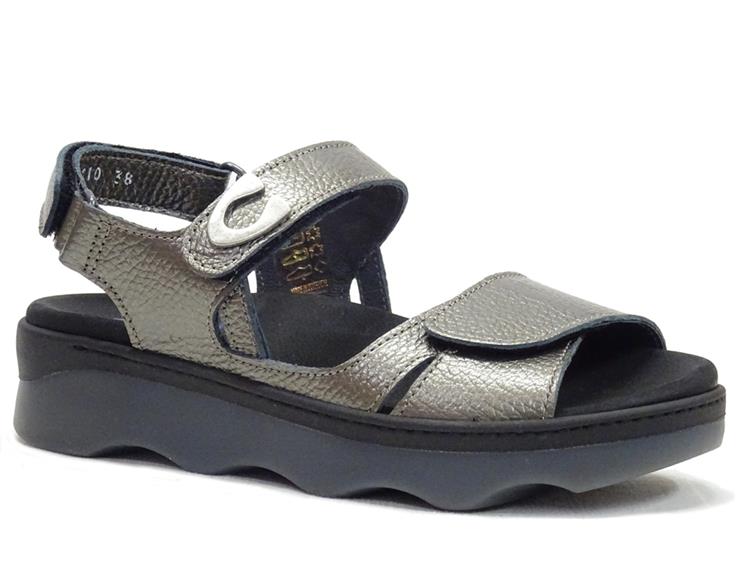 Wolky 00235071 Medusa Floater leather grijs