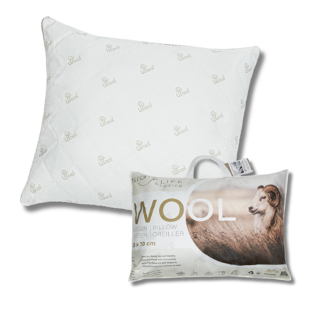 Hoofdkussen - Natural Wol