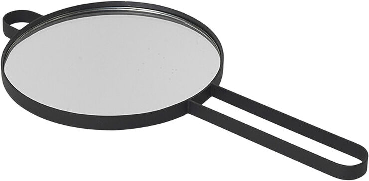 ferm LIVING Poise håndspejl Black