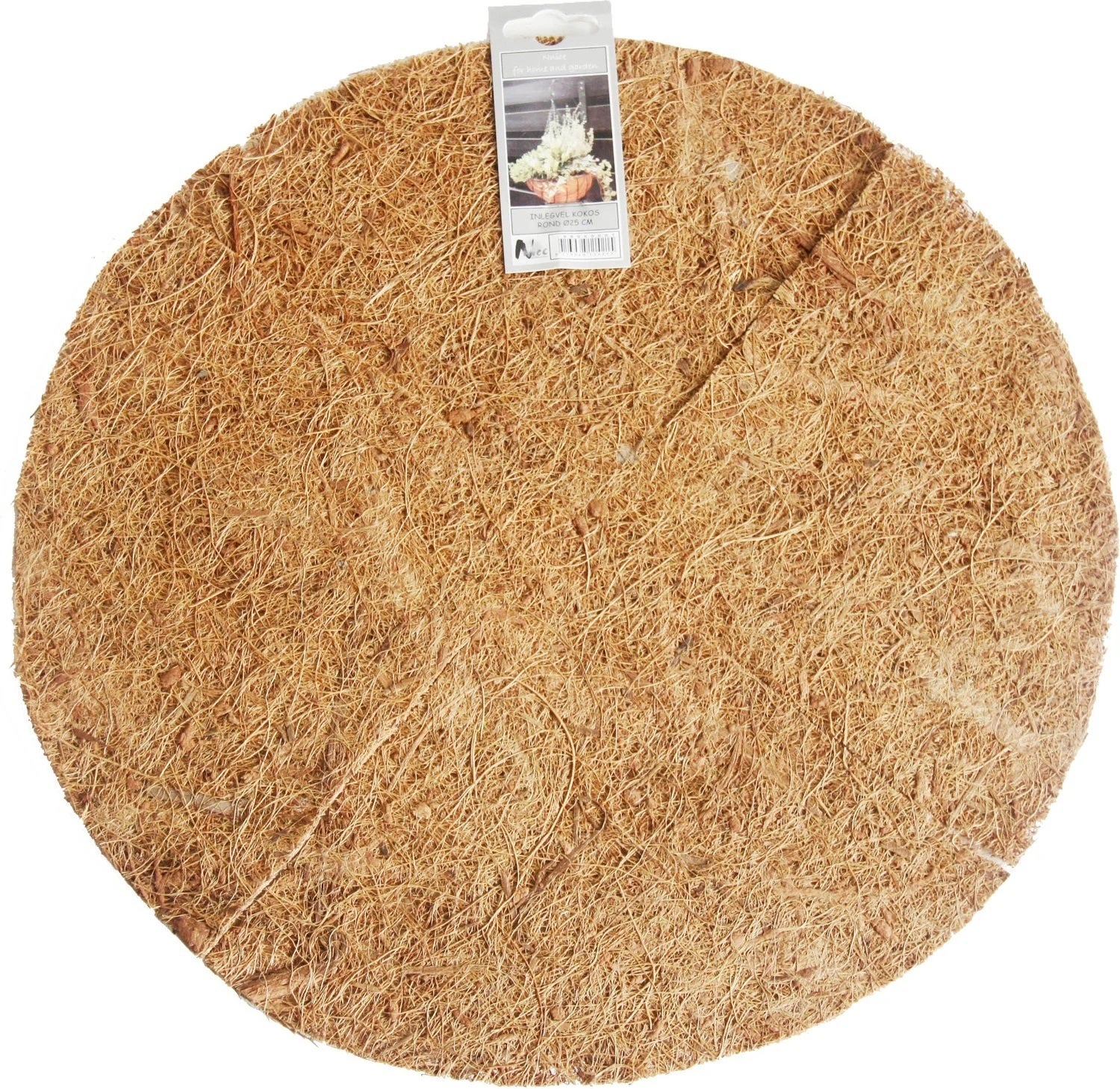 Intratuin kokos inlegvel naturel D 30 H 15 cm