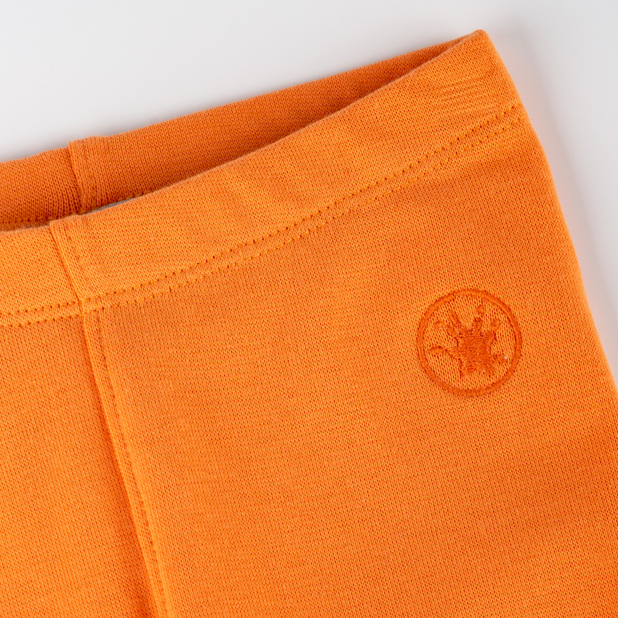 Leggings B - SKATING FLAMINGO in orange