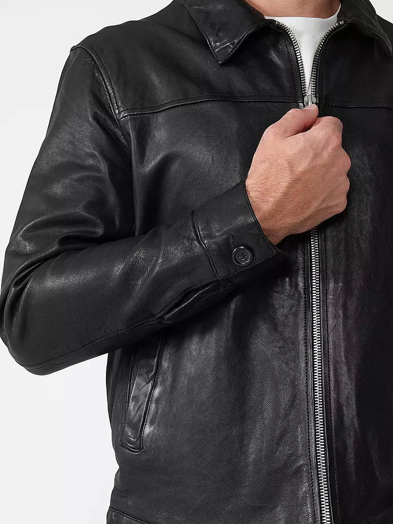 DRYKORN Lederjacke RIKKA schwarz
