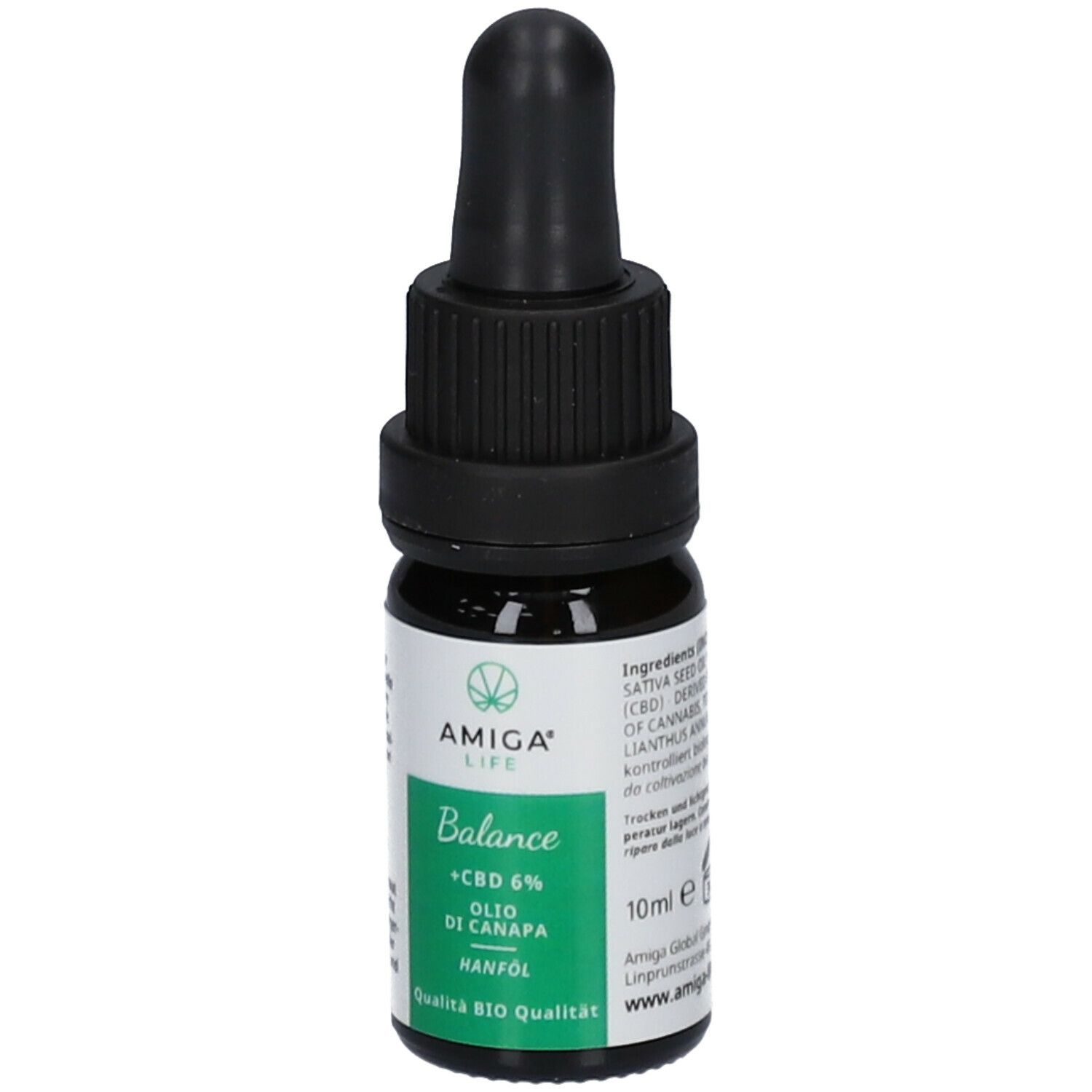 AMIGA LIFE BIO-Hanföl mit CBD 6%