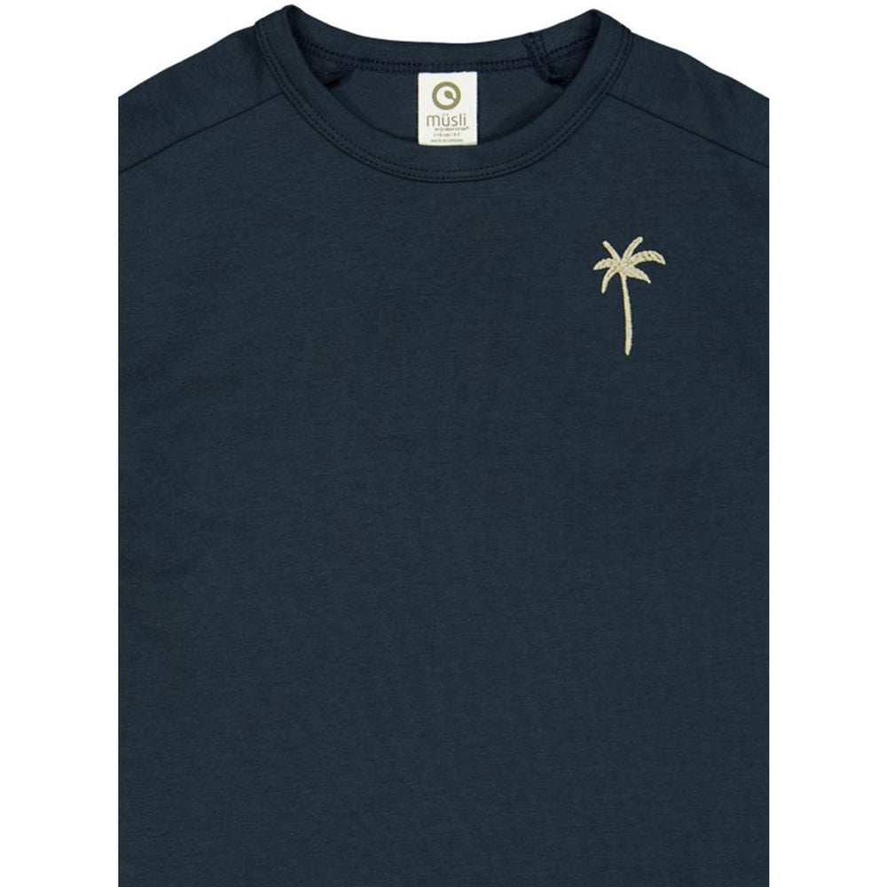 Køb Müsli Night Blue Palm T-Shirt