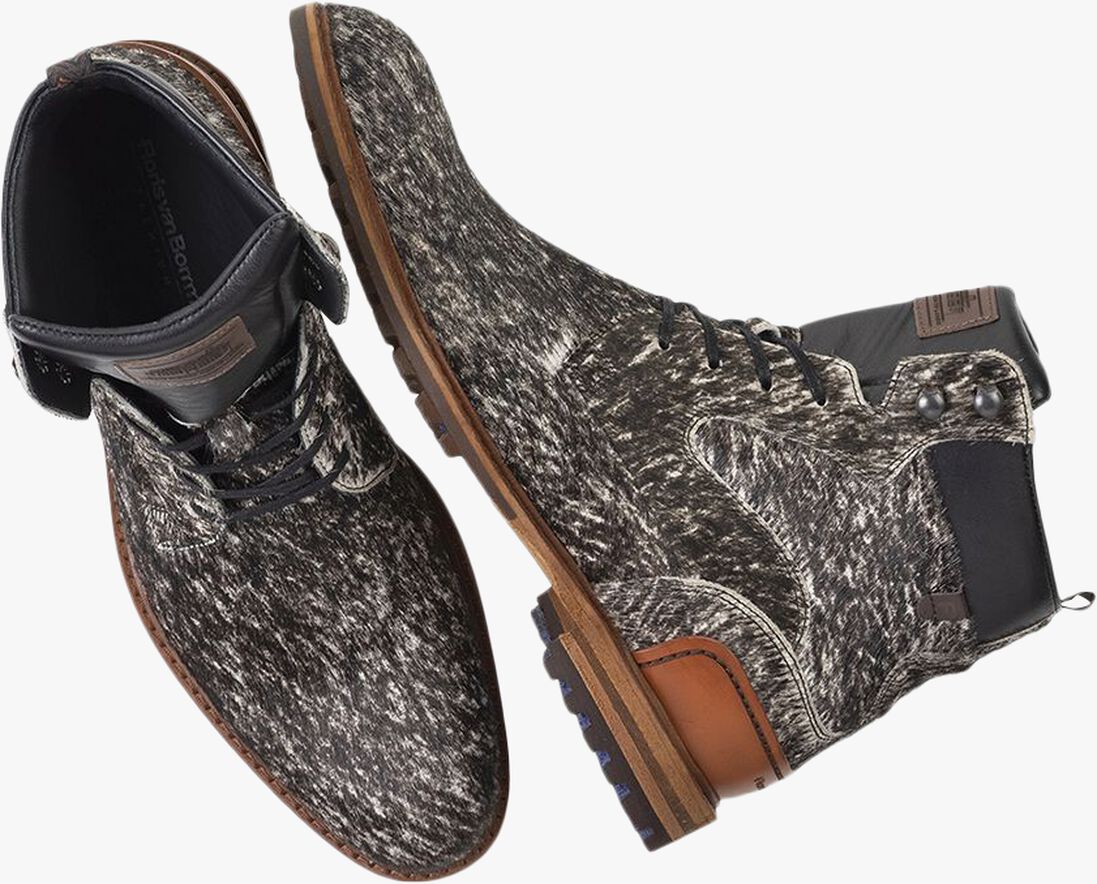 FLORIS VAN BOMMEL witte floris van bommel veterschoenen sfm-80022