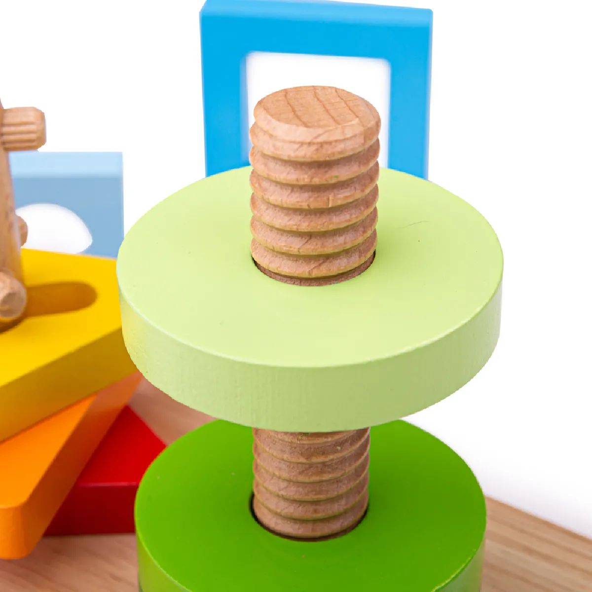 Bigjigs Toys Puzzle Twist and Turn en bois