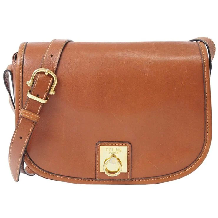 Celine Vintage Celine Crossbody Bag Brown