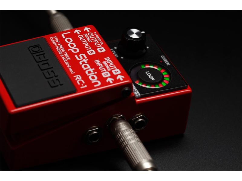 BOSS Pedal RC-1 Einfach zu bedienende Loop Station mit extrem hohem Spassfaktor