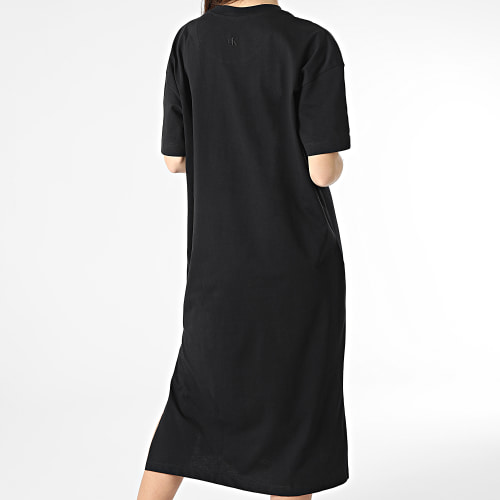 Robe Tee Shirt Femme 0742 Noir