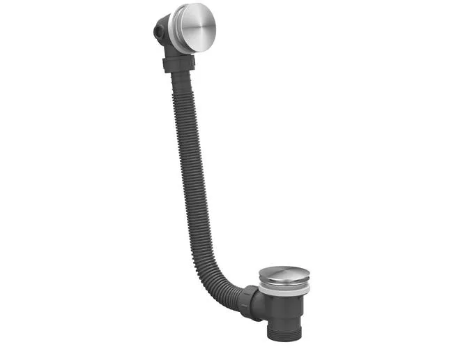 Afløbsgarniture IVY t/kar 1 1/2'' rf stål