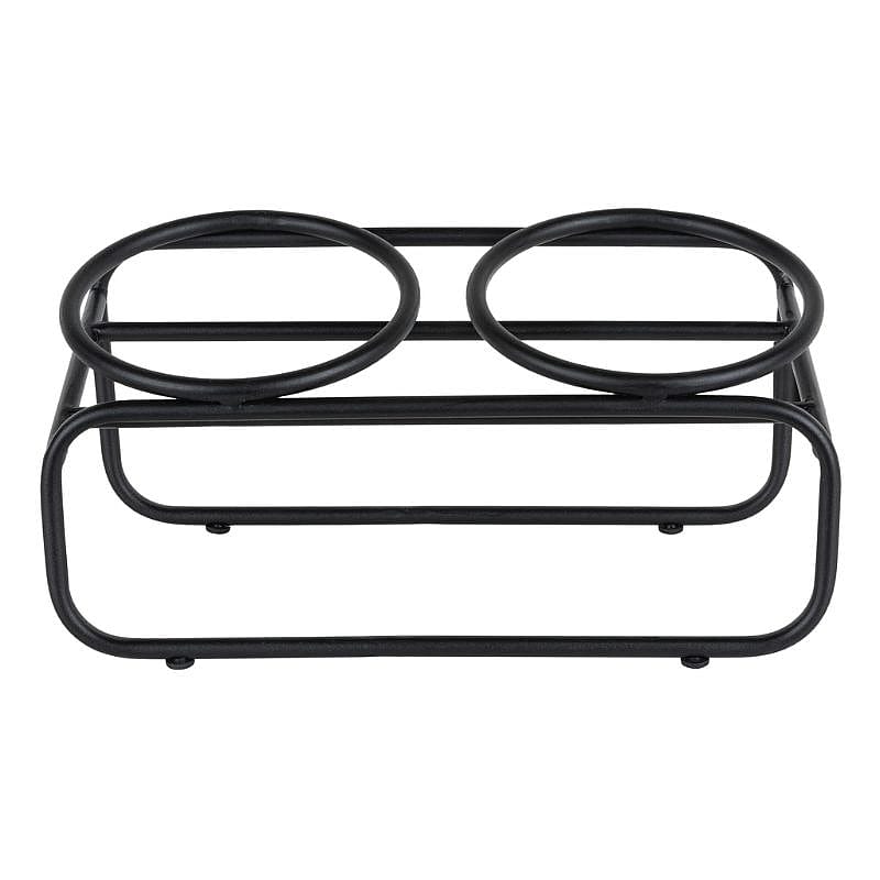 District 70  BUTLER Voerbakstandaard Kat | Zwart | 15775.1