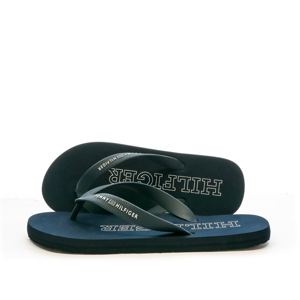 Tommy Hilfiger Tongs Marine Homme Tommy Hilfiger Rubber