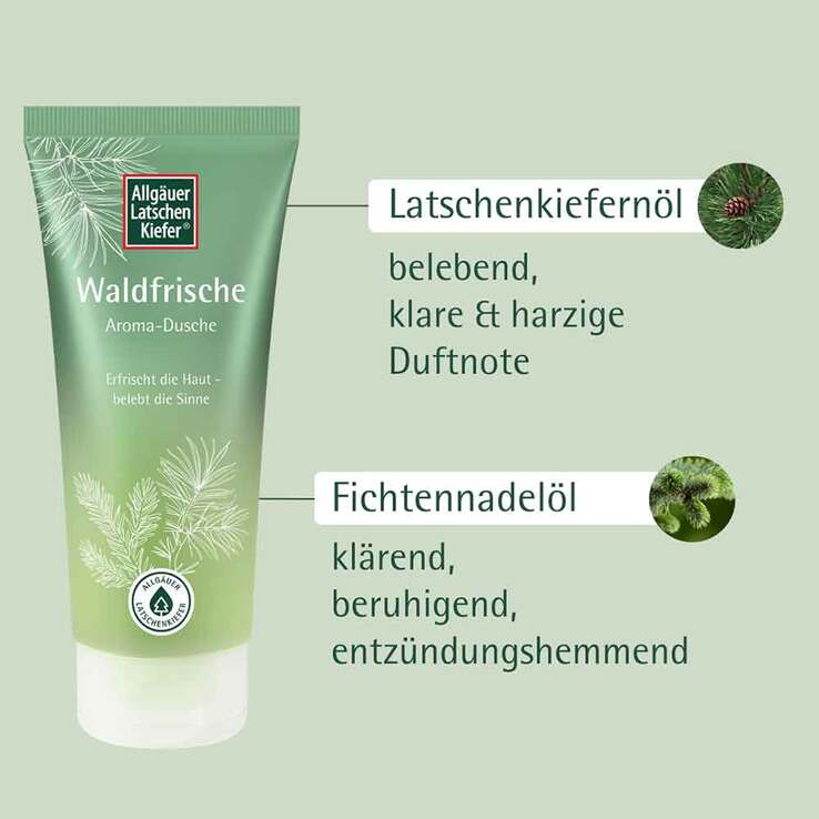 Allgäuer Latschenkiefer Waldfrische Aroma-Dusche, 200 ml