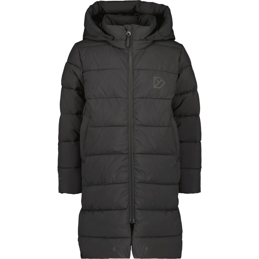 Didriksons Olivin Parka Kinder schwarz