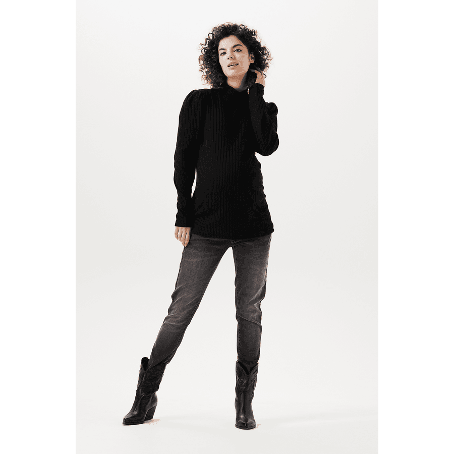 SUPERMOM Langarmshirt Casey Black