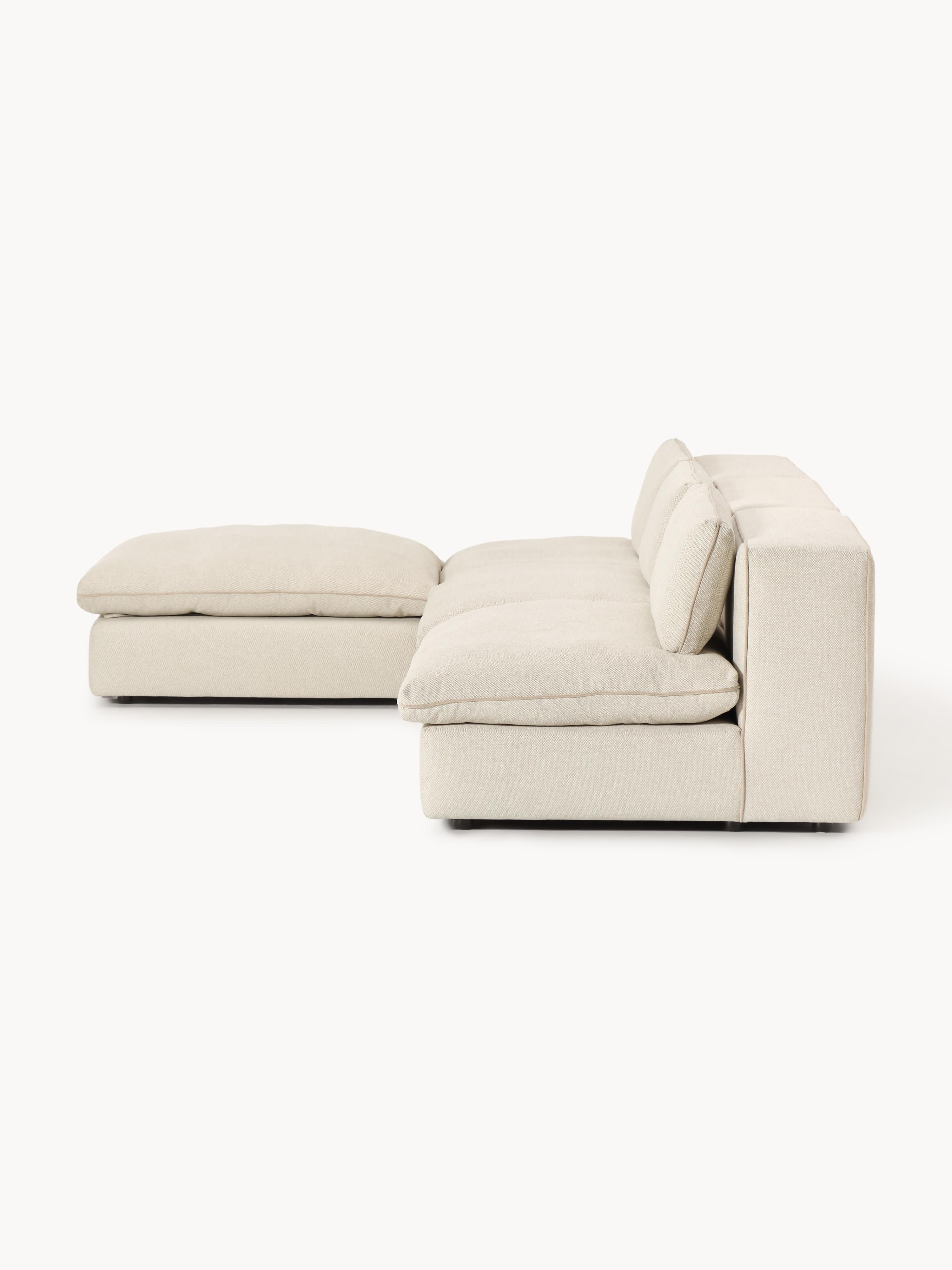 Modulaire bank Felix met poef (links/rechts)