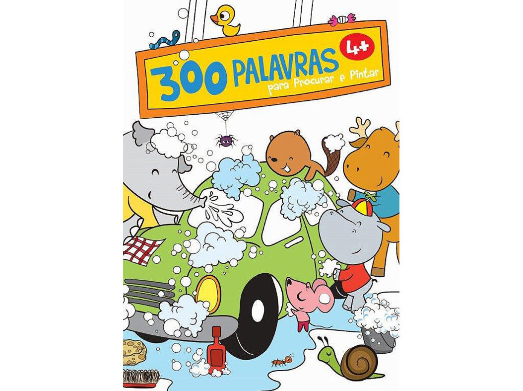 300 PALAVRAS - PROCURAR E PINTAR  4 ANOS