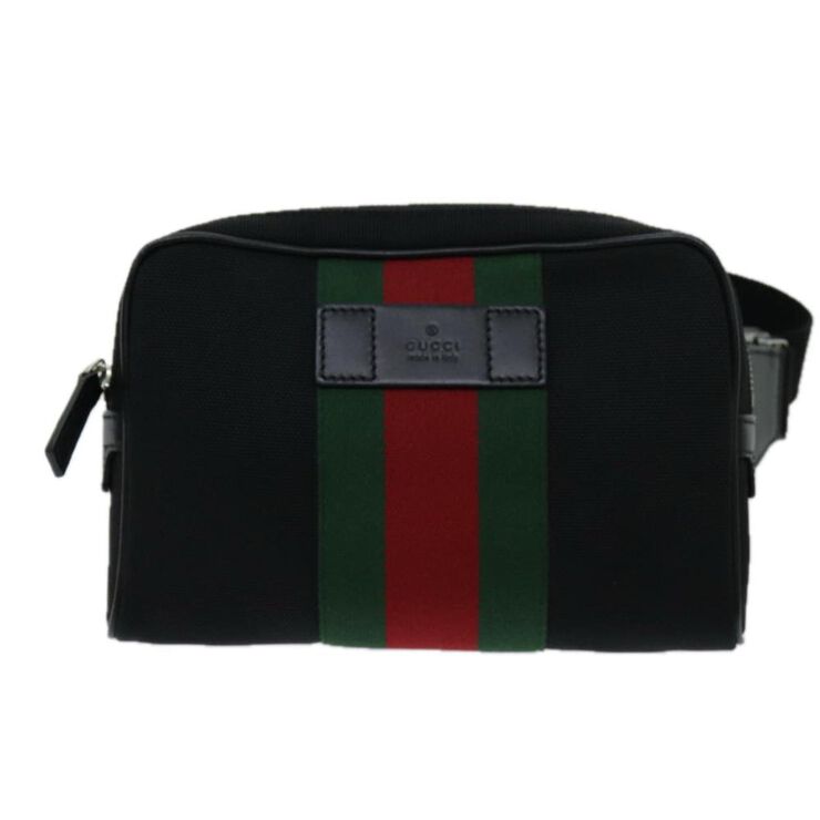 Gucci Vintage Gucci Crossbody Bag Black