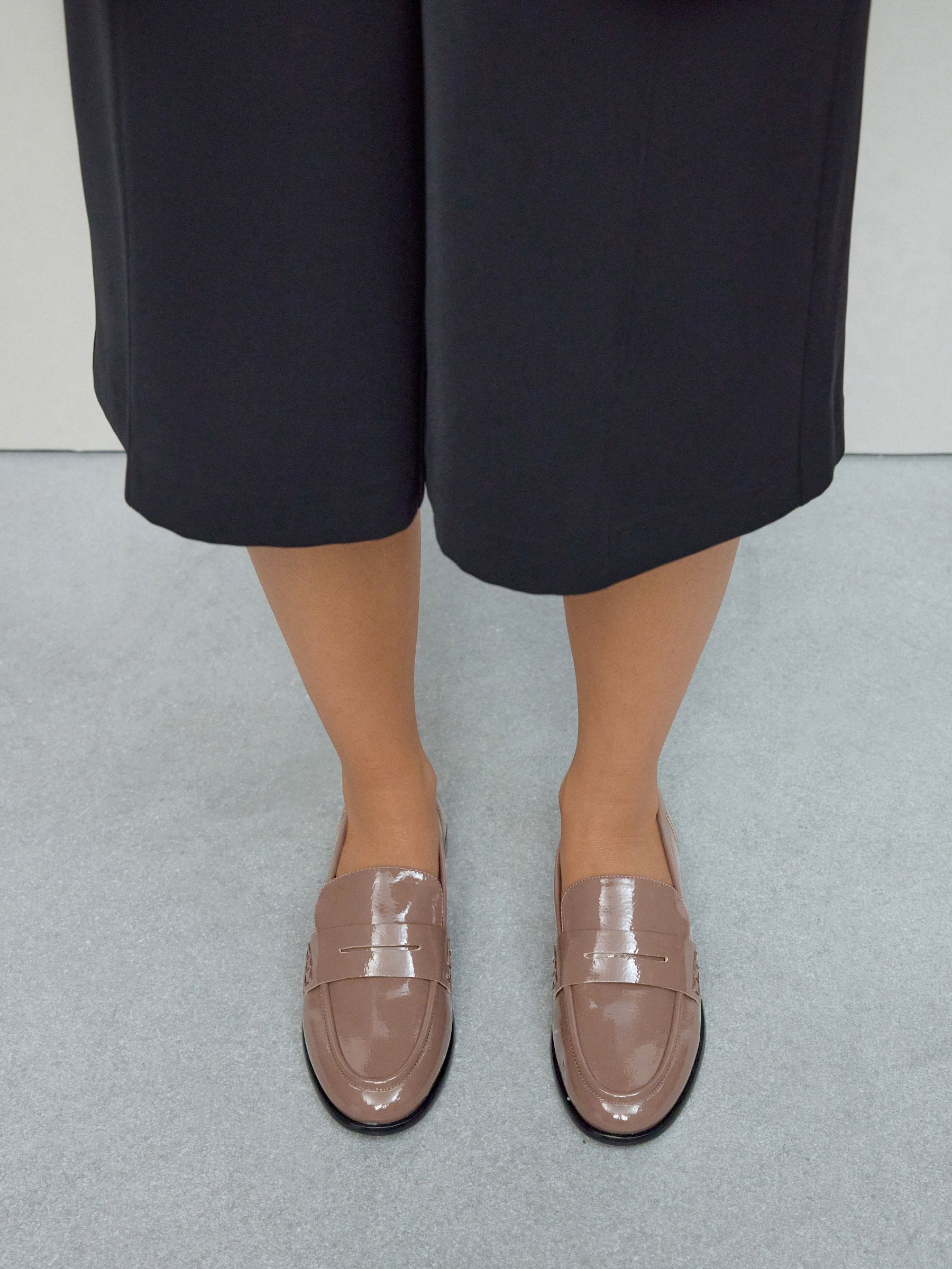 Mokkabruin - Forever Comfort® Penny loafers met ronde neus