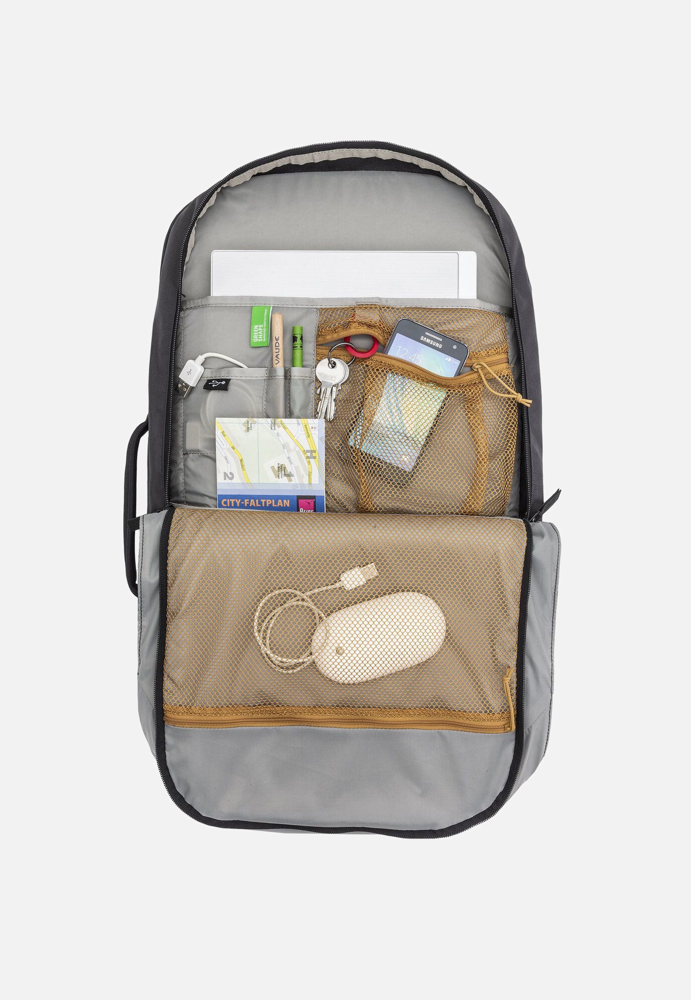 Mundo Carry-On 38 Black - Reiserucksack