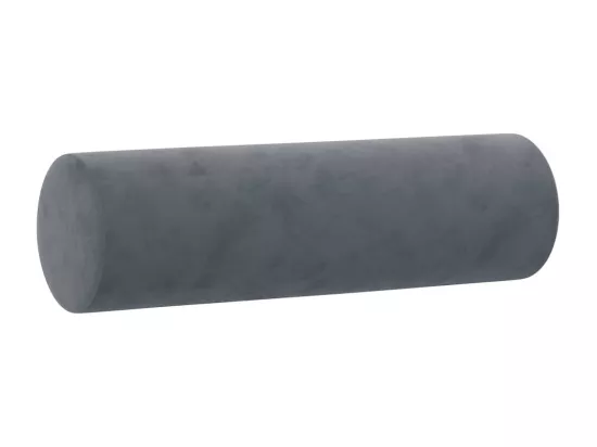 Ensemble de canapés 3 pcs avec coussins gris foncé velours