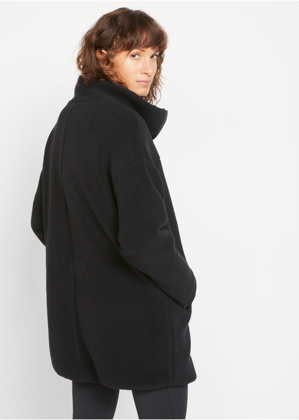 Veste en polaire peluche