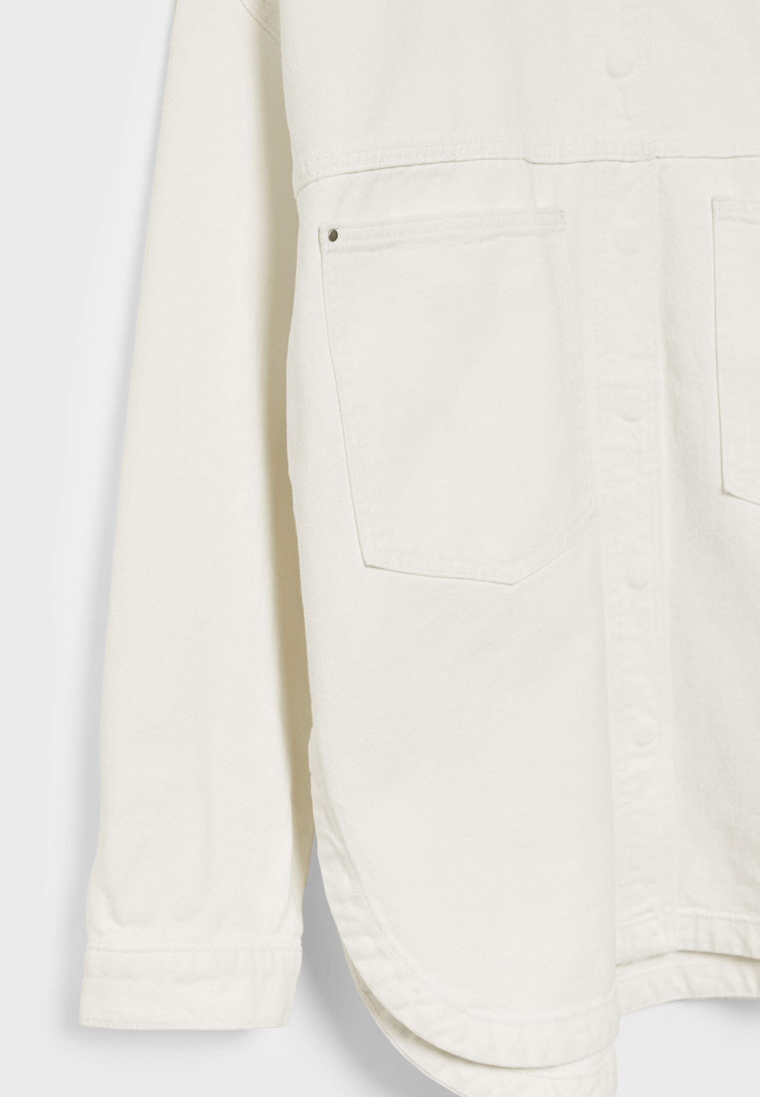 Sobretudo jeans oversized