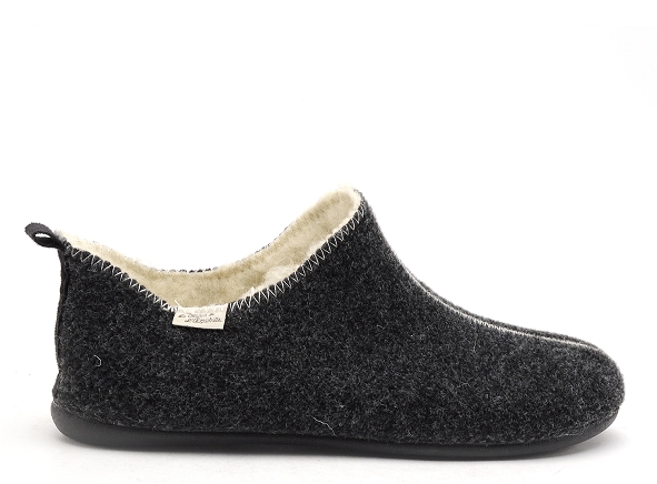 La maison de l espadrille chaussons homme 6727 6 noir