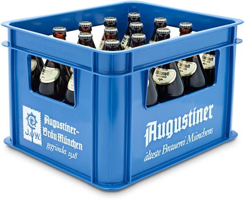 Augustiner Edelstoff Exportbier Kiste 20x0,5 l (MEHRWEG)