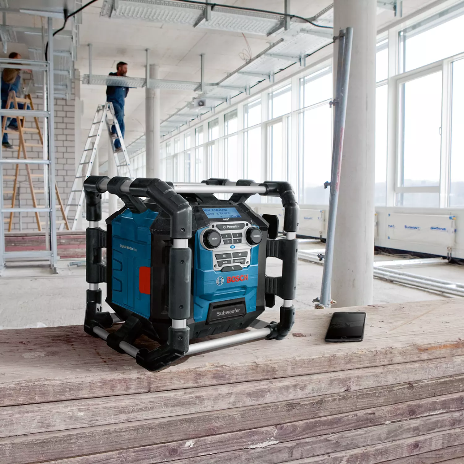 Bosch GPB 18V-5 SC Professional 18V Li-Ion accu Bouwradio body - DAB  - Bluetooth