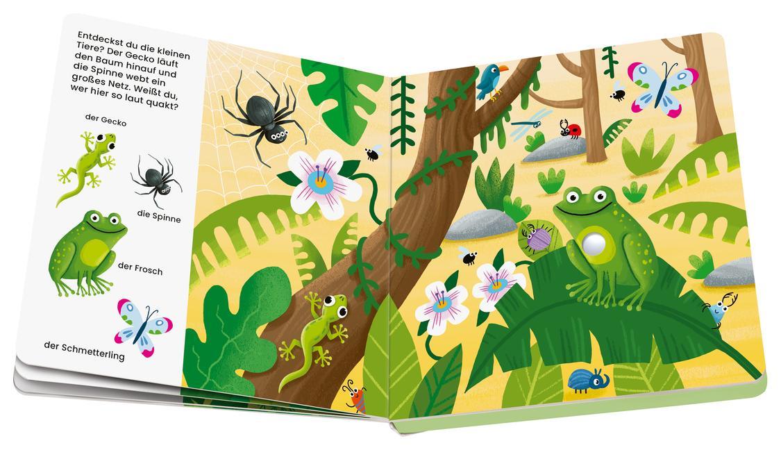 Ravensburger, play+ Mein allererstes Soundbuch: Im Dschungel (Sachen suchen und hören)