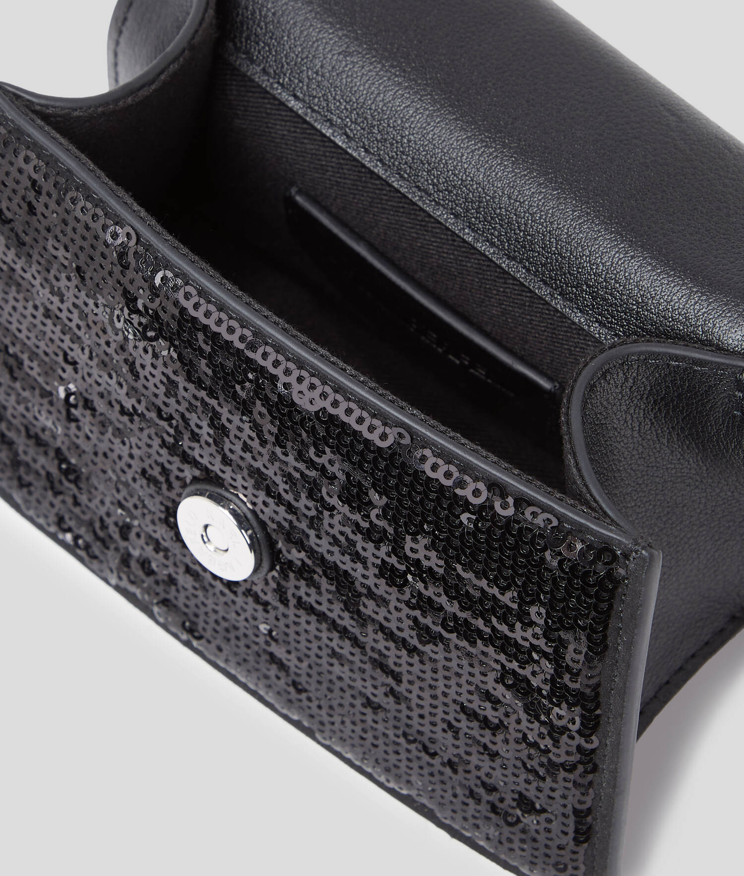 SAC NANO À SEQUINS K/SIGNATURE