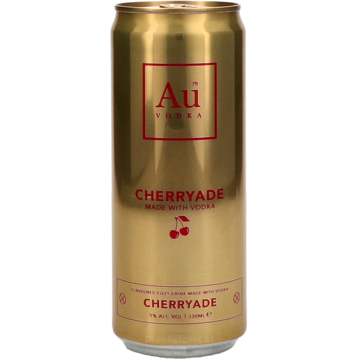 Au Vodka Cherryade Blik 33 cl