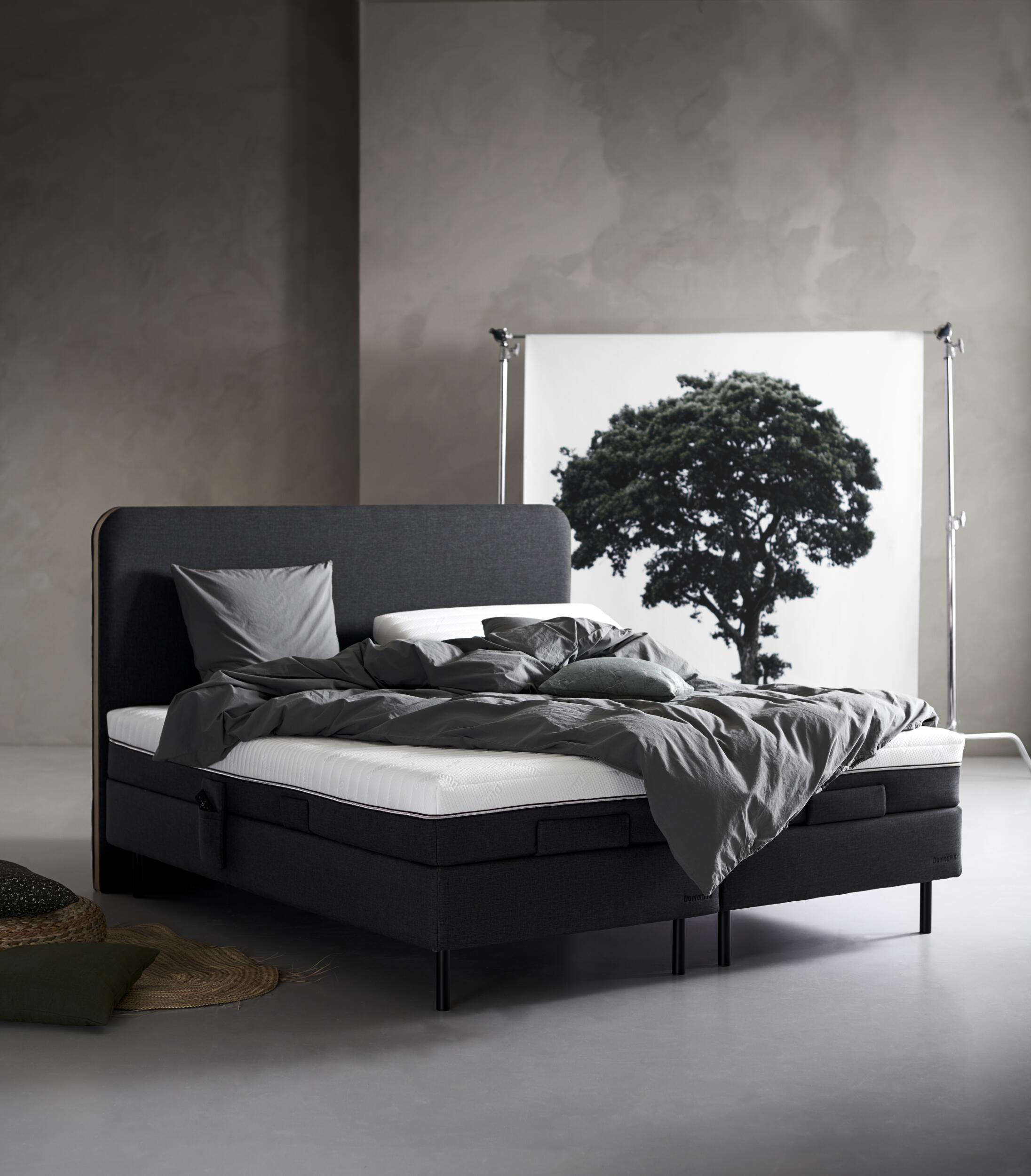 Dunlopillo Pure inkl. 10 cm Supreme Cool duo topmadras, 180 x 200 cm elevationsseng