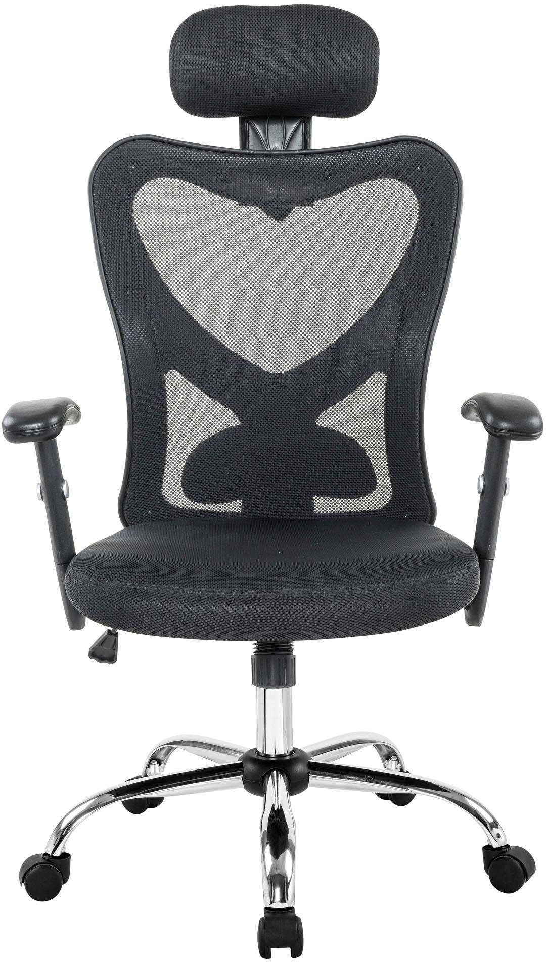 SalesFever Drehstuhl »für optimalen Komfort« () Mit elegantem Schmetterlingsmechanismus