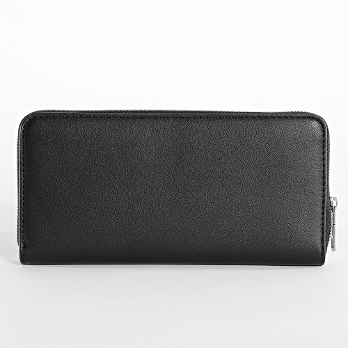 Portefeuille Femme Sculpted Mono Zip Around Mono 7634 Noir