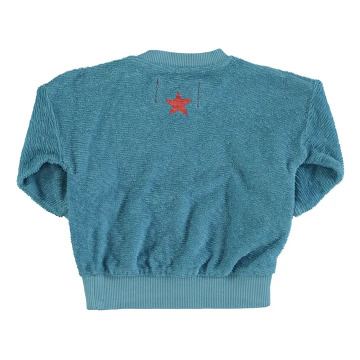 Piupiuchick Sweat Eponge Que Calor | Bleu canard