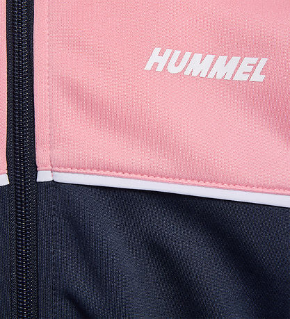 Hummel Trainingsanzug - hmlDallas - Pariser Nacht m. Logo