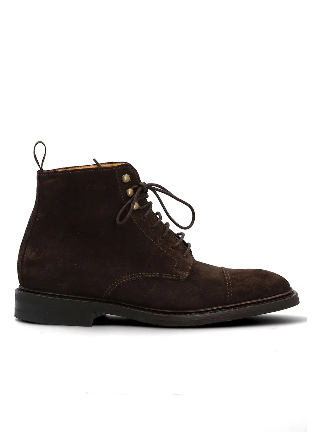 SHORTLANDS CUIR VELOURS MARRON