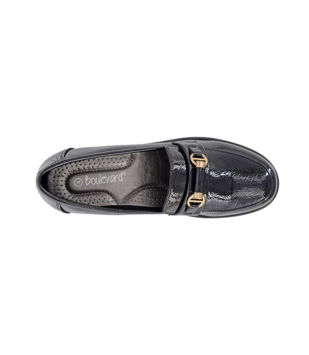 Boulevard - Sandales à talons compensés - Femme (Noir) - UTDF2296