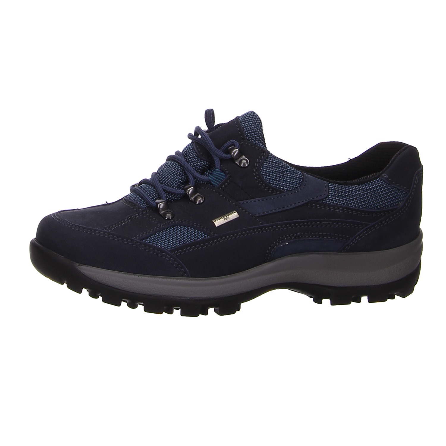 Waldläufer Schnürschuh blau blau