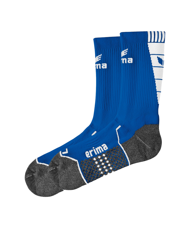 Erima Short Socks Trainingssocken Blau Weiss