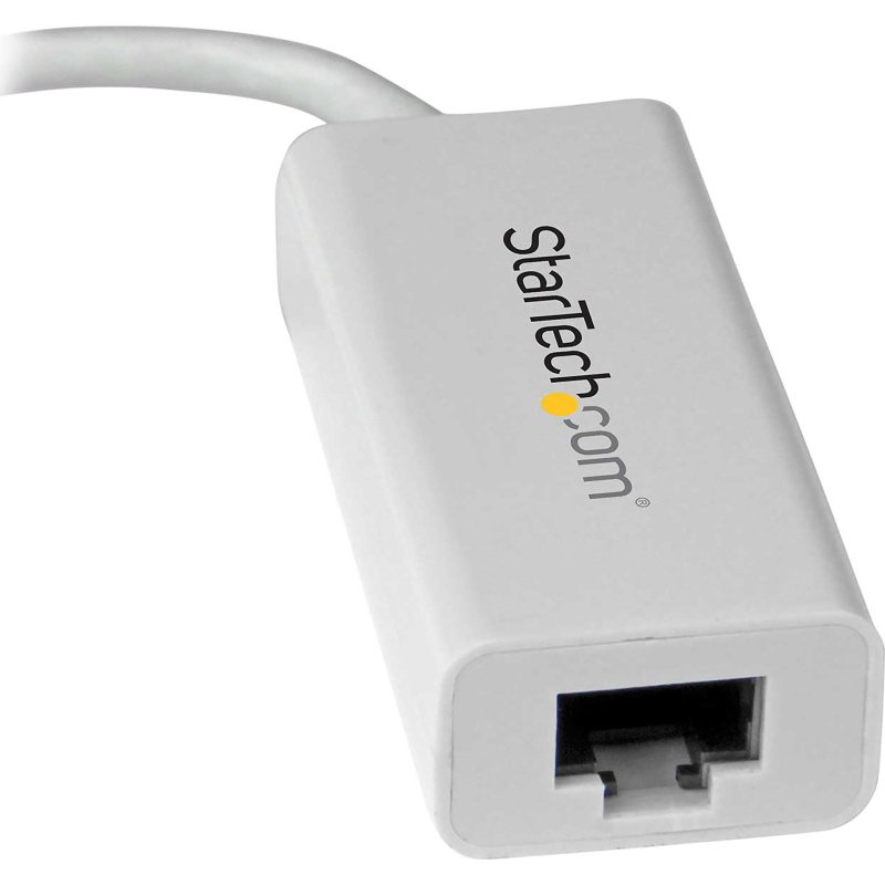 StarTech.com Adaptateur USB C vers Gigabit Ethernet - Blanc - Adaptateur Réseau LAN USB 3.0 vers RJ45 - USB Type C vers Ethernet