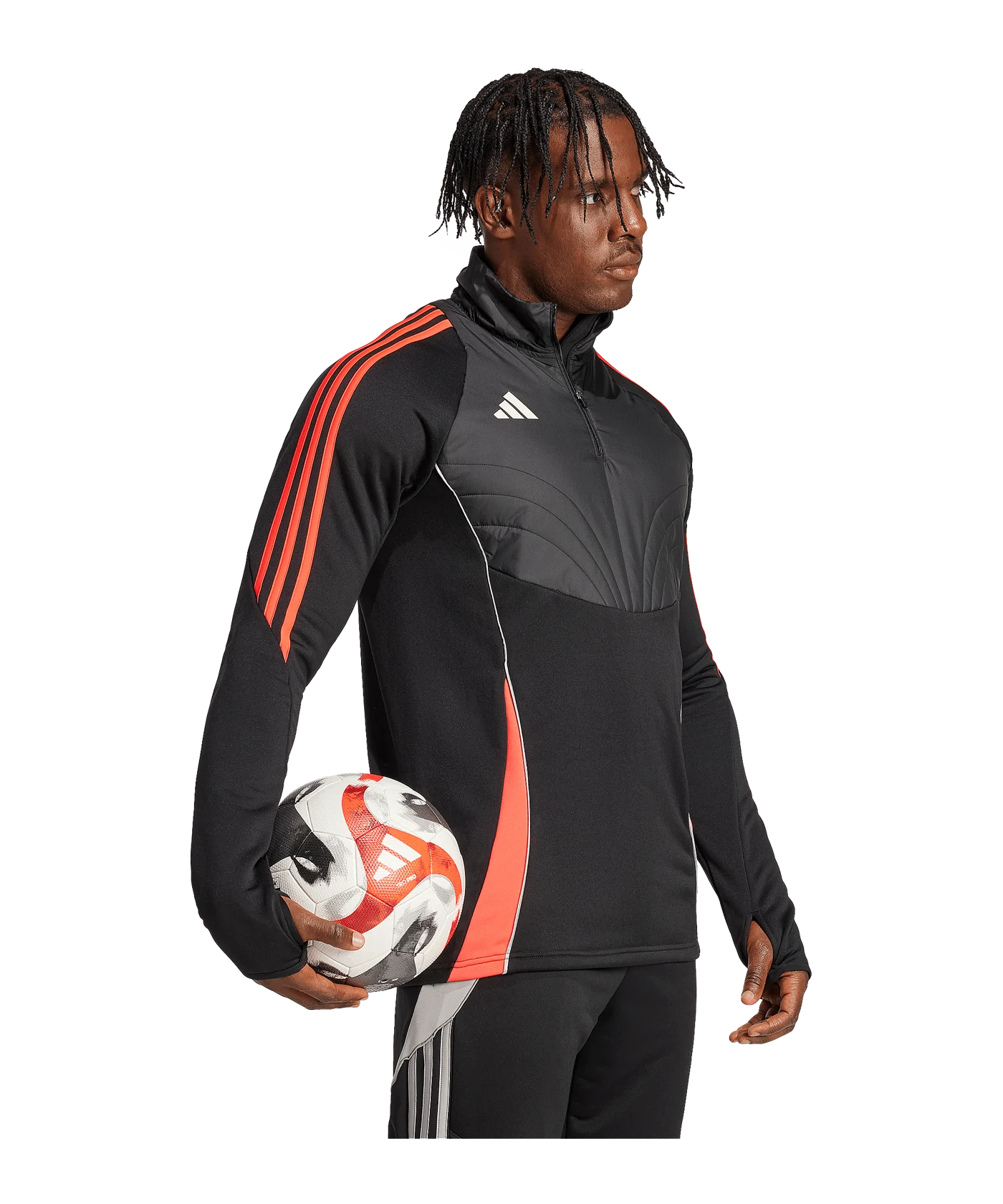 adidas Tiro 24 Trainingsjacke Schwarz
