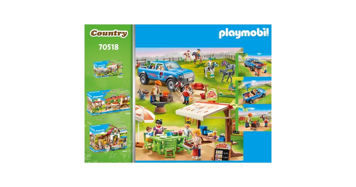 PLAYMOBILCountry - Mobiele hoefsmid Constructiespeelgoed  (70518)