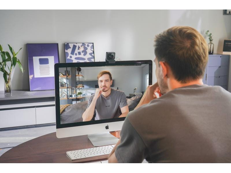 Obsbot Meet USB AI Webcam 4K 30 fps AI-gesteuert, virtuell Hintergrund 4K Webcam