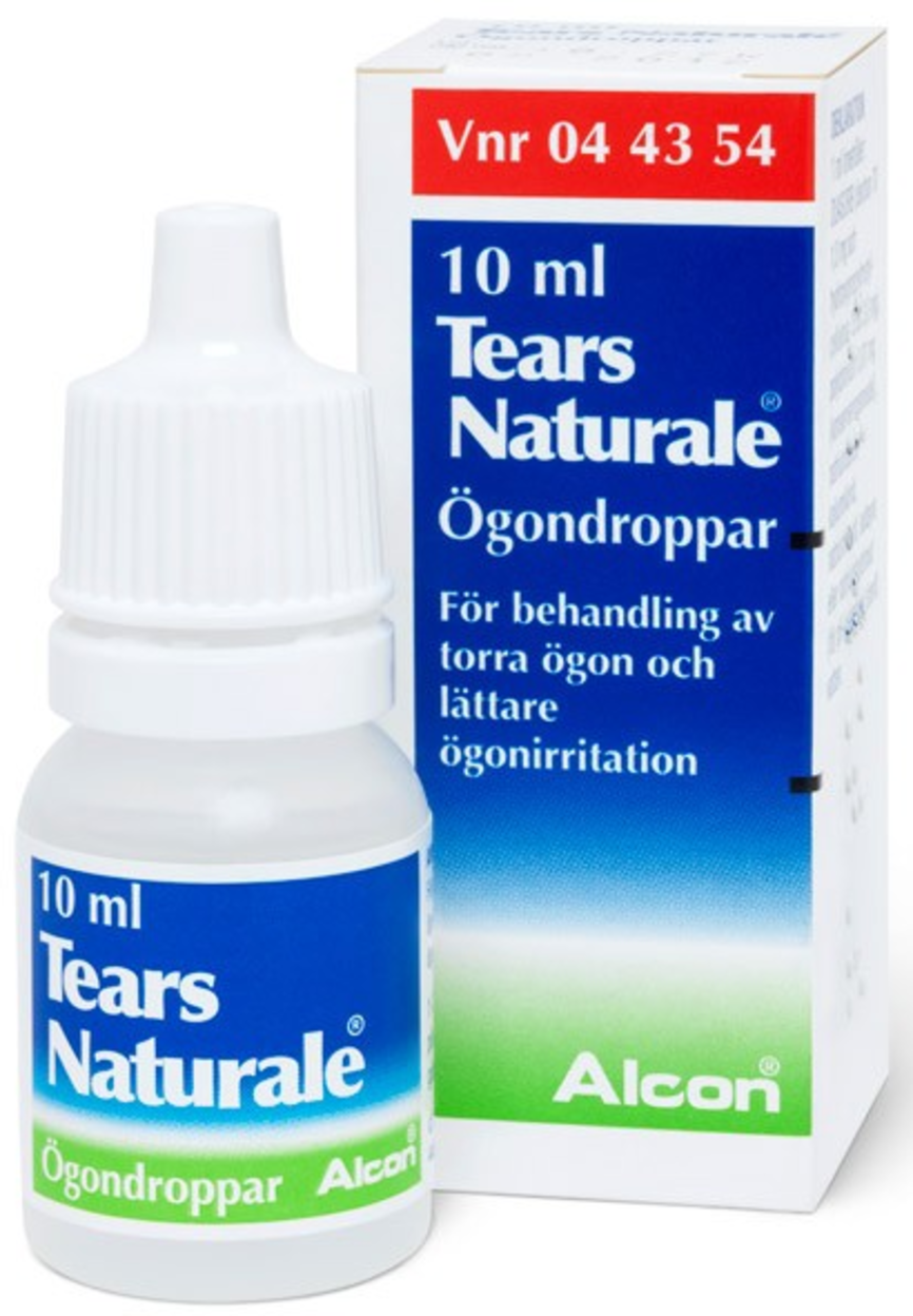 Tears Naturale Øyedr 1 mg/ml/3 mg/ml