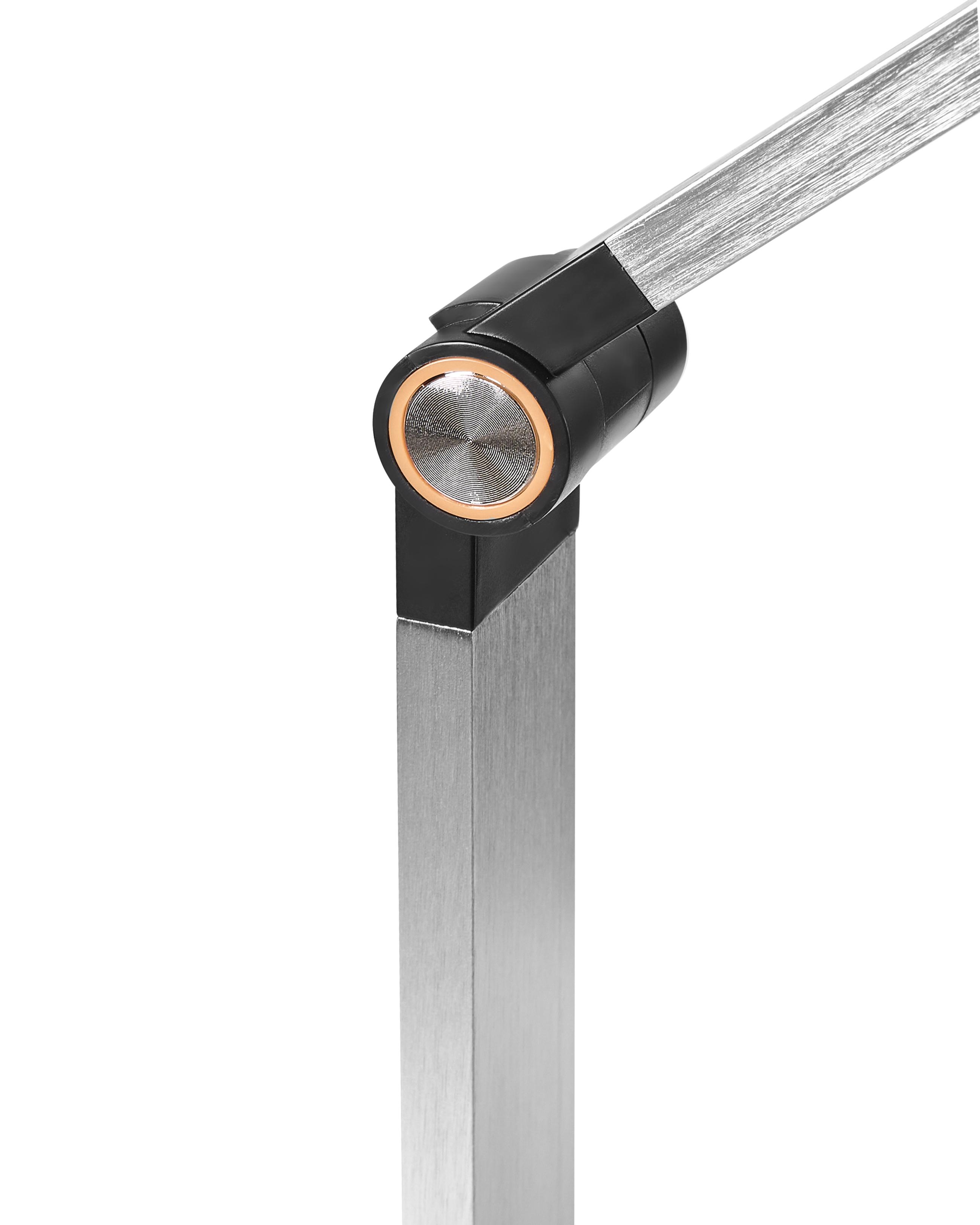 LED bureaulamp CAROY met draadloze oplader Grijs